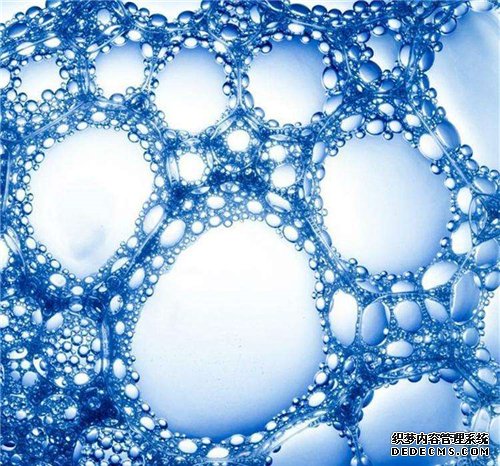 消泡剂的表面活性物质的不同程度起泡
